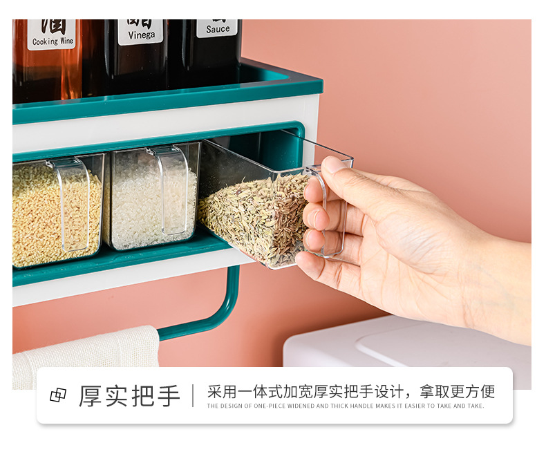 Factory Direct Sales Creative Function Motor Car Condiment Dispenser Kitchen Storage Rack Seasoning Jars and Bottles Storage Rack Compartment Condiment Dispenser