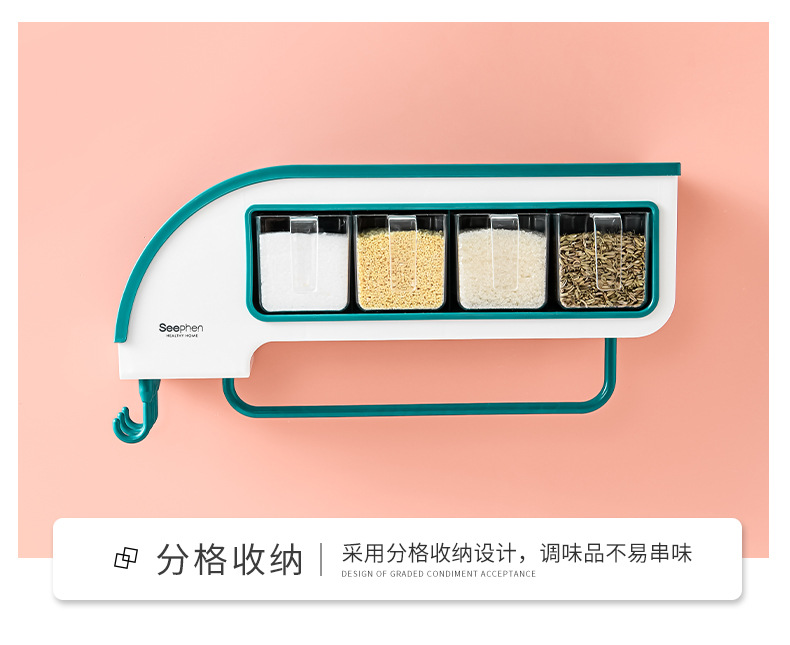 Factory Direct Sales Creative Function Motor Car Condiment Dispenser Kitchen Storage Rack Seasoning Jars and Bottles Storage Rack Compartment Condiment Dispenser