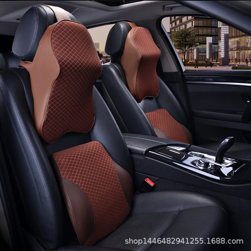 Self-Produced and Self-Sold Automotive Headrest Lumbar Support Pillow Neck Pillow Car Interior Design Supplies Pillow Neck Pillow Neck Pillow Car Headrest