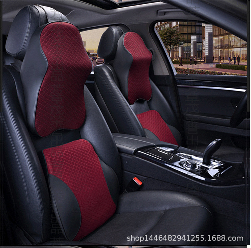 Self-Produced and Self-Sold Automotive Headrest Lumbar Support Pillow Neck Pillow Car Interior Design Supplies Pillow Neck Pillow Neck Pillow Car Headrest Self-Produced and Self-Sold Automotive Headrest Lumbar Support Pillow Neck Pillow Car Interior Design Supplies Pillow Neck Pillow Neck Pillow Car Headrest