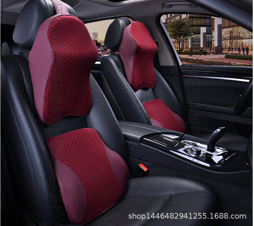 Self-Produced and Self-Sold Automotive Headrest Lumbar Support Pillow Neck Pillow Car Interior Design Supplies Pillow Neck Pillow Neck Pillow Car Headrest Self-Produced and Self-Sold Automotive Headrest Lumbar Support Pillow Neck Pillow Car Interior Design Supplies Pillow Neck Pillow Neck Pillow Car Headrest