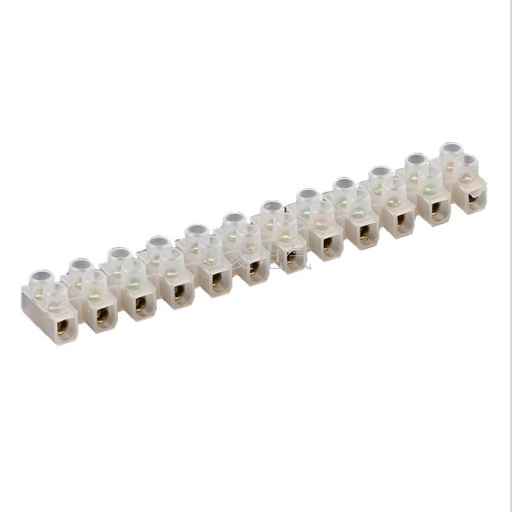 Factory Direct Sales X3-0512 Nylon Material Wiring Terminal 5A/12 Bit Terminal Block Plastic Terminal Arbitrary Cut