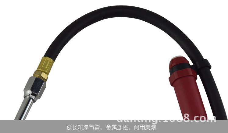 Tire Pressure Gun with Ruler Metal Brass Two-Way Air Nozzle Filling Gauge Digital Display Tire Pressure Gauge Extension Tube Tire Pressure Gun with Ruler Metal Brass Two-Way Air Nozzle Filling Gauge Digital Display Tire Pressure Gauge Extension Tube