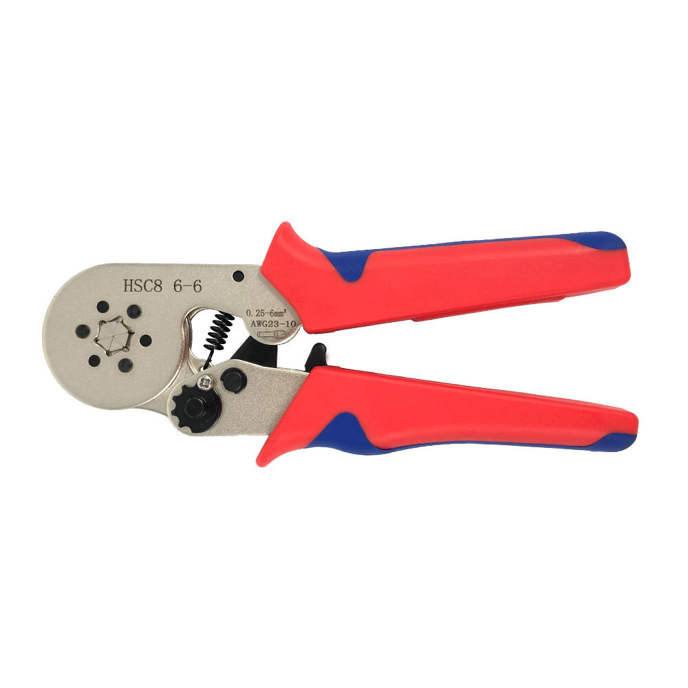 Factory Direct Sales Hcs8 6-6 Tube Type Terminal Crimping Pliers Set Multi-Specification Multifunction Pliers Press Plier Factory Direct Sales Hcs8 6-6 Tube Type Terminal Crimping Pliers Set Multi-Specification Multifunction Pliers Press Plier