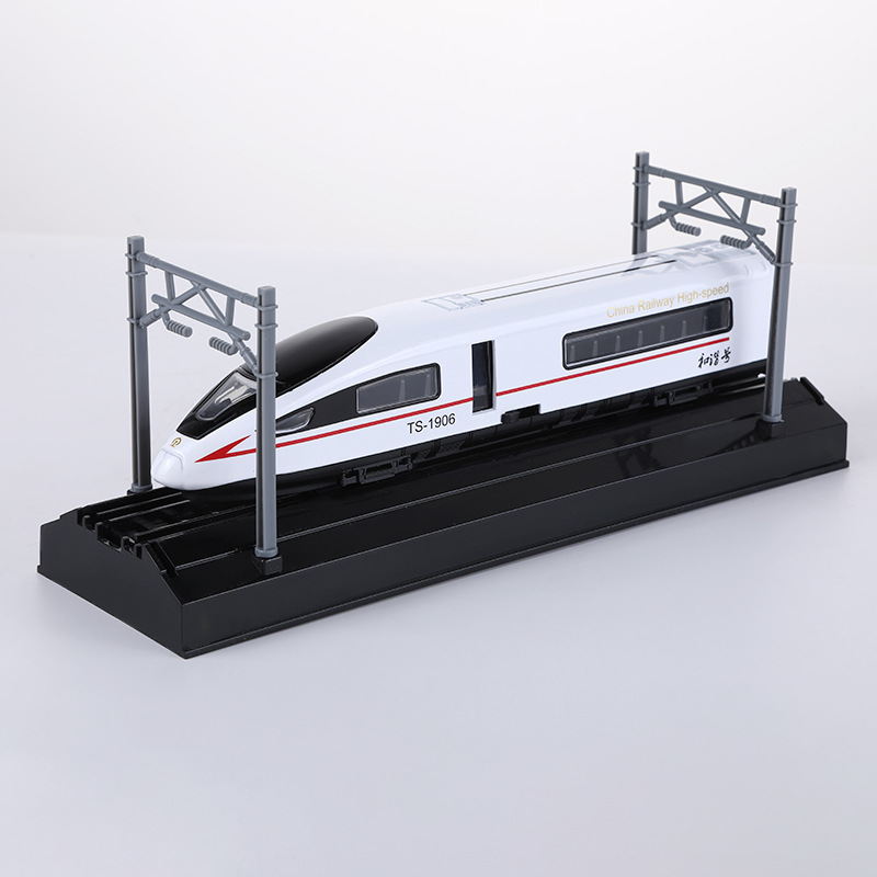 Fuxing High Iron Alloy Locomotive Toy Model Decoration Simulation Motor Car CRH Harmony Boy Gift Track