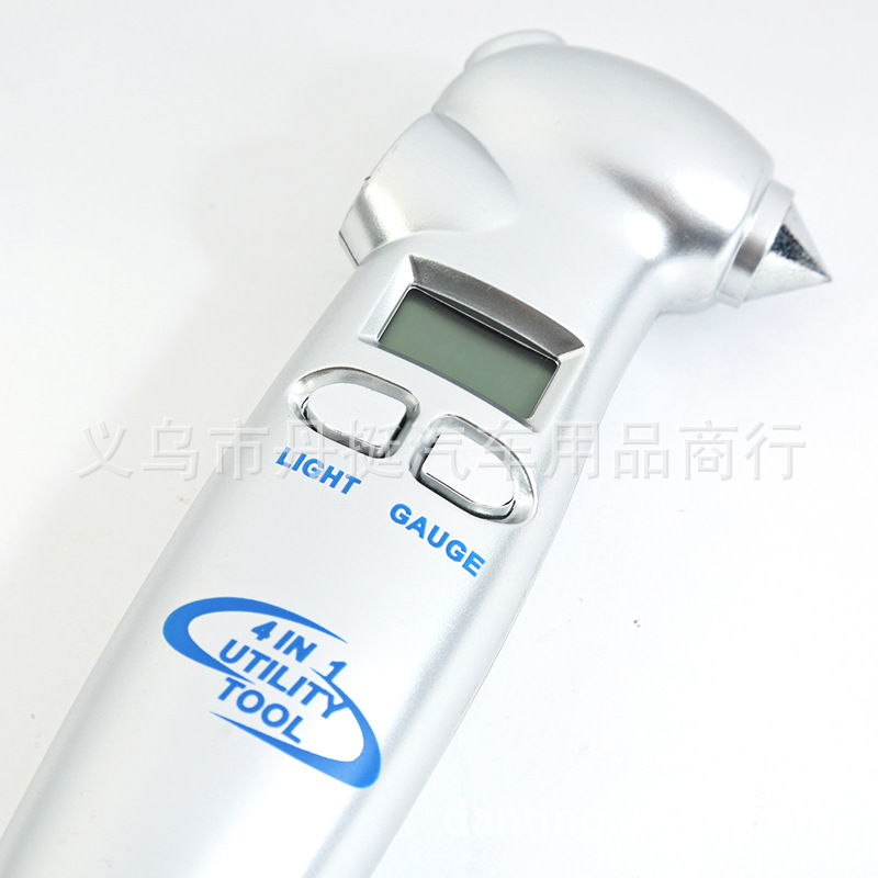 Digital Display Tire Pressure Gauge Multifunctional Tire Pressure Gauge Silver 4-in-1 Tire Pressure Gauge Accurate High Quality Pressure Gauge Digital Display Tire Pressure Gauge Multifunctional Tire Pressure Gauge Silver 4-in-1 Tire Pressure Gauge Accurate High Quality Pressure Gauge