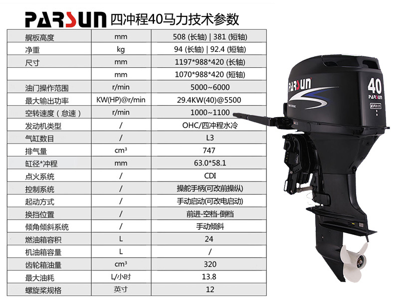 Parsun Baisheng Outboard Motor Two Or Four Stroke Flashlight Start Outboard Engine General Agent Manufacturer Motor Parsun Baisheng Outboard Motor Two Or Four Stroke Flashlight Start Outboard Engine General Agent Manufacturer Motor