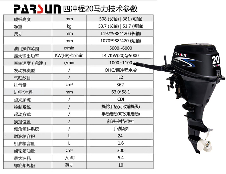 Parsun Baisheng Outboard Motor Two Or Four Stroke Flashlight Start Outboard Engine General Agent Manufacturer Motor Parsun Baisheng Outboard Motor Two Or Four Stroke Flashlight Start Outboard Engine General Agent Manufacturer Motor