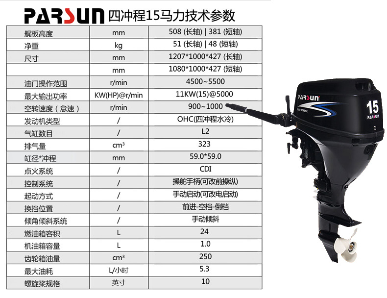 Parsun Baisheng Outboard Motor Two Or Four Stroke Flashlight Start Outboard Engine General Agent Manufacturer Motor Parsun Baisheng Outboard Motor Two Or Four Stroke Flashlight Start Outboard Engine General Agent Manufacturer Motor