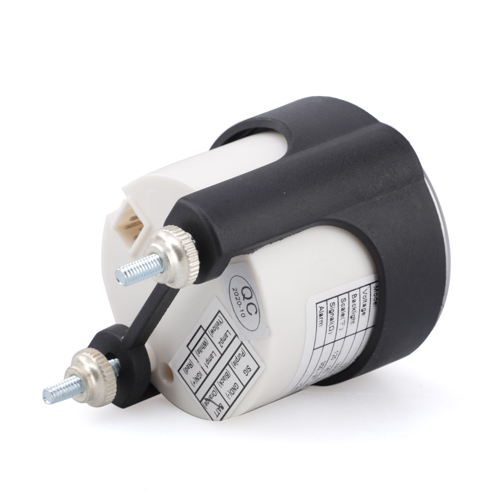 12/24V Car Modification Instrument Oil Pressure Gauge 2-Inch 52mm Universal Oil Pressure Gauge 0 ~ 10bar
