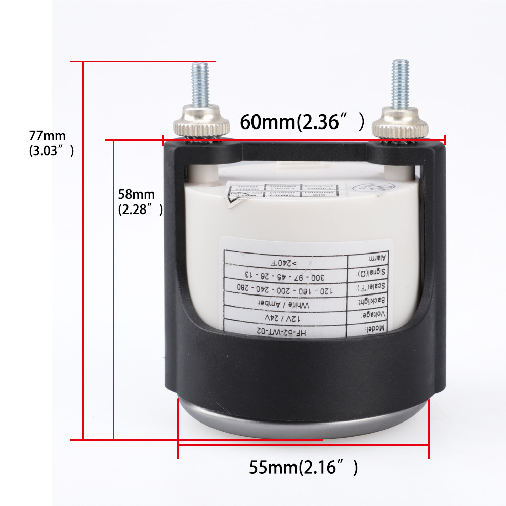12/24V Car Modification Instrument Oil Pressure Gauge 2-Inch 52mm Universal Oil Pressure Gauge 0 ~ 10bar 12/24V Car Modification Instrument Oil Pressure Gauge 2-Inch 52mm Universal Oil Pressure Gauge 0 ~ 10bar