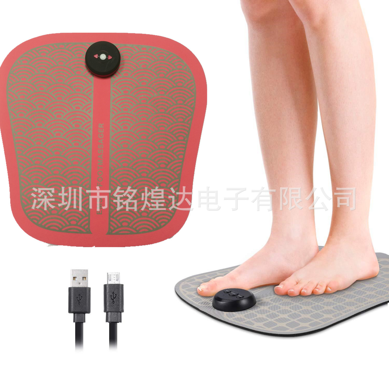 Japanese Style New Lazy Foot Massage Machine Foot Acupuncture Pulse Massager Outdoor Massage Foot Mat