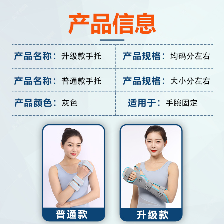 SOURCE Factory New Product Wholesale Wrist Rest Orthosis Functional Position Wrist Splint Forearm Protective Gear Wrist Fracture Injury Support