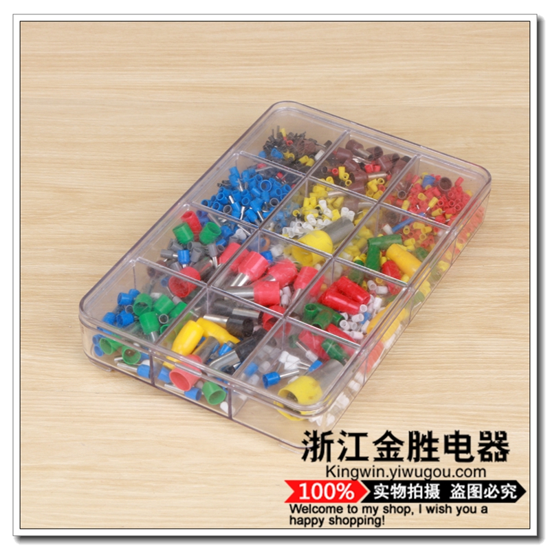 Factory Direct Sales Cold Compression Wiring Terminal Tubular Needle-Shaped Pre-Insulated Terminal