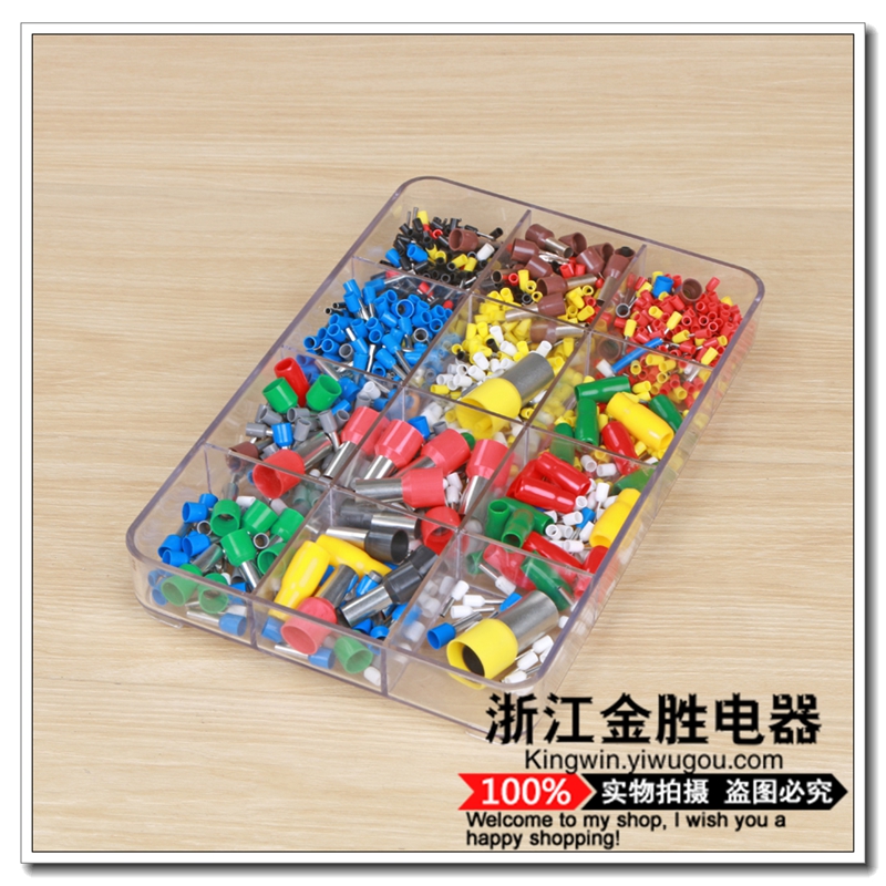 Factory Direct Sales Cold Compression Wiring Terminal Tubular Needle-Shaped Pre-Insulated Terminal