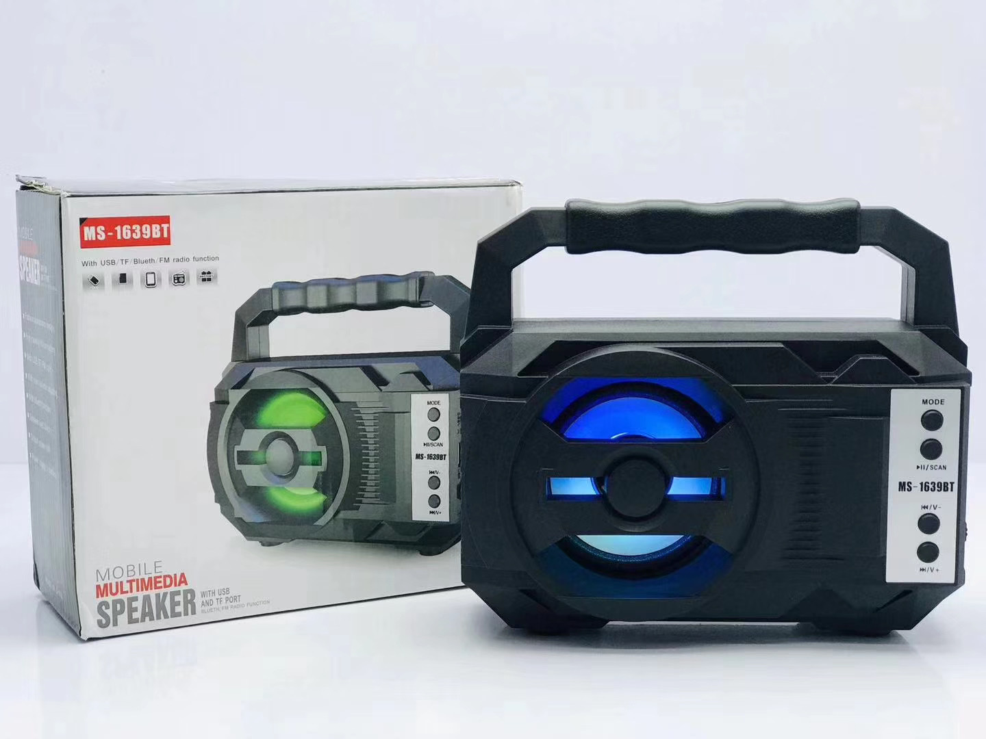 Taiwan Doll Machine Popular Ms1638 1639 Outdoor Full Plastic 3-Inch Small Speaker Gift Bluetooth Speaker Taiwan Doll Machine Popular Ms1638 1639 Outdoor Full Plastic 3-Inch Small Speaker Gift Bluetooth Speaker