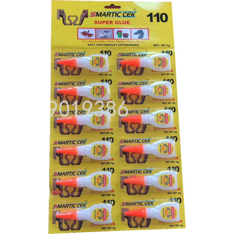 SMARTIC CEK SUPER GLUE 110 SUPER GLUE  for wood metal plastic leather china factory price super adhesive support OEM