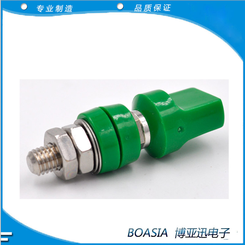 M8 Copper Terminal with 4mm Jack Flat Head Binding Post Banana Socket High Current High Power M8 Copper Terminal with 4mm Jack Flat Head Binding Post Banana Socket High Current High Power