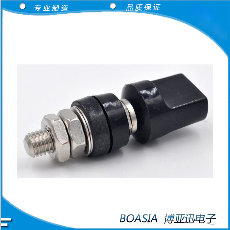 M8 Copper Terminal with 4mm Jack Flat Head Binding Post Banana Socket High Current High Power M8 Copper Terminal with 4mm Jack Flat Head Binding Post Banana Socket High Current High Power