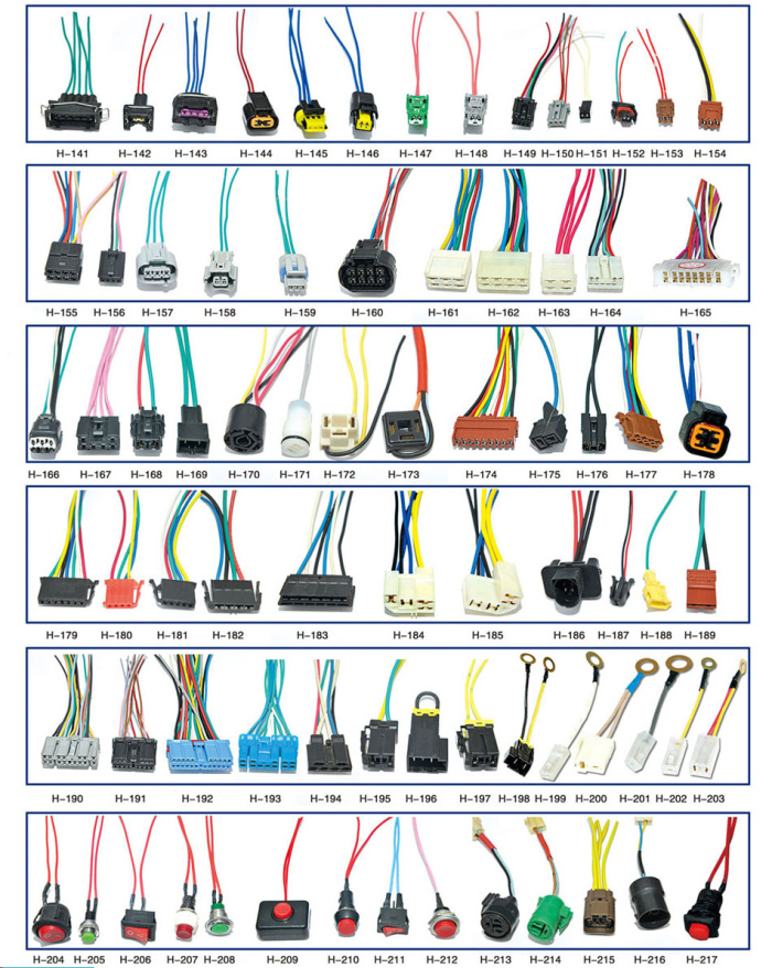 Cold press terminal plug spring terminal car supplies Cold press terminal plug spring terminal car supplies