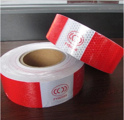 Traffic safety sign truck body reflective stickers body warning light reflecting film