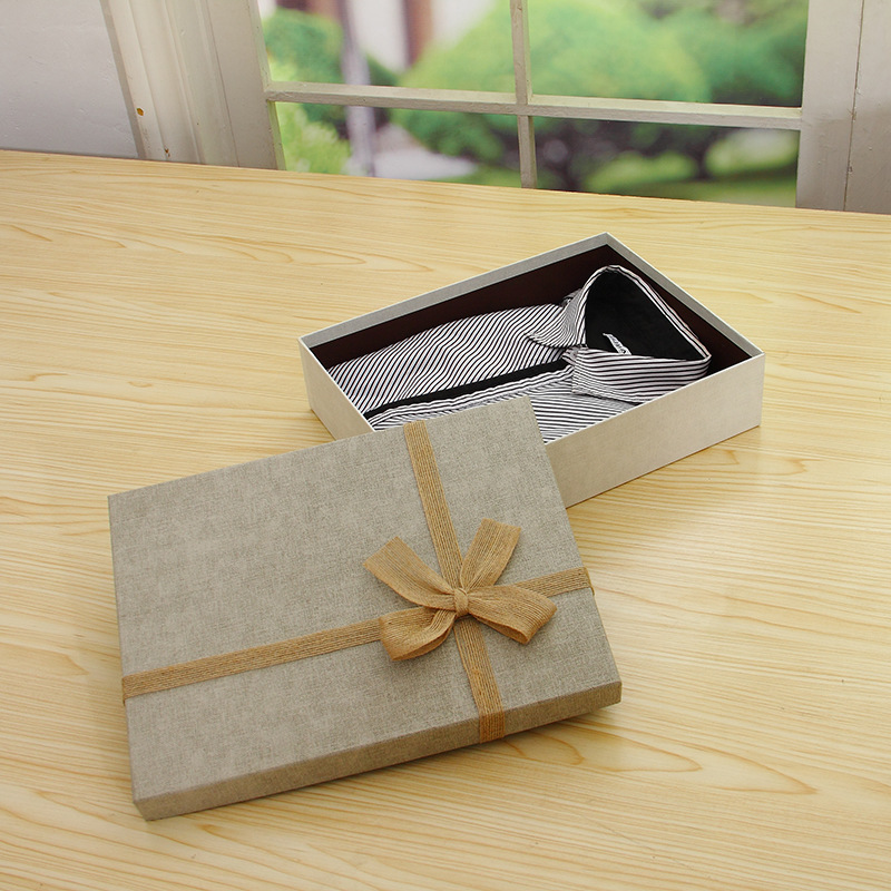 Rectangular Collect Clothes Gift Box T-shirt Shirt Shoes Book Album Mobile Phone Gift Box Support Customization