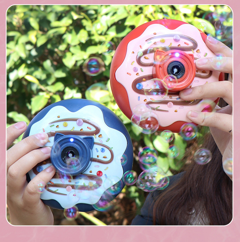 Internet Celebrity Children's Outdoor Toys Automatic Bubble Machine Electric Camera Toys with Sound and Light Music Cartoon Girlish Internet Celebrity Children's Outdoor Toys Automatic Bubble Machine Electric Camera Toys with Sound and Light Music Cartoon Girlish