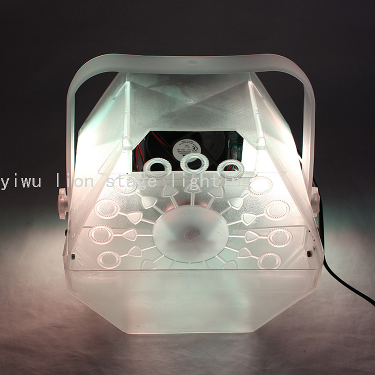Factory Direct Transparent Plastic Shell Luminous Bubble Machine Wedding Stage Outdoor Activities Foaming Machine Special Effects Equipment