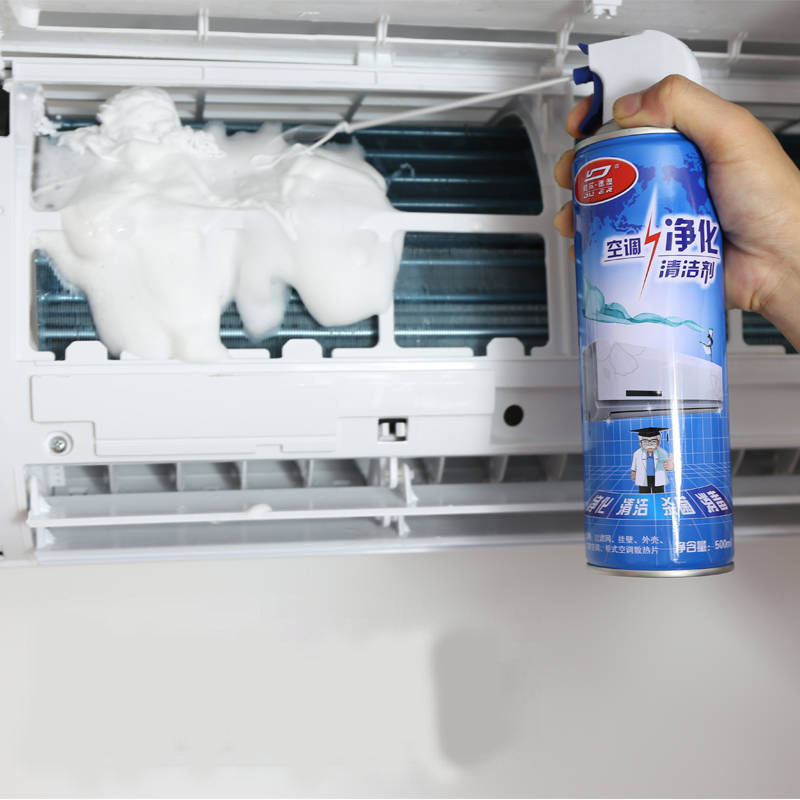 Detergent Hanging Machine Outdoor Condenser Air Conditioning Detergent Spray Foam Decontamination Cleaner Whole