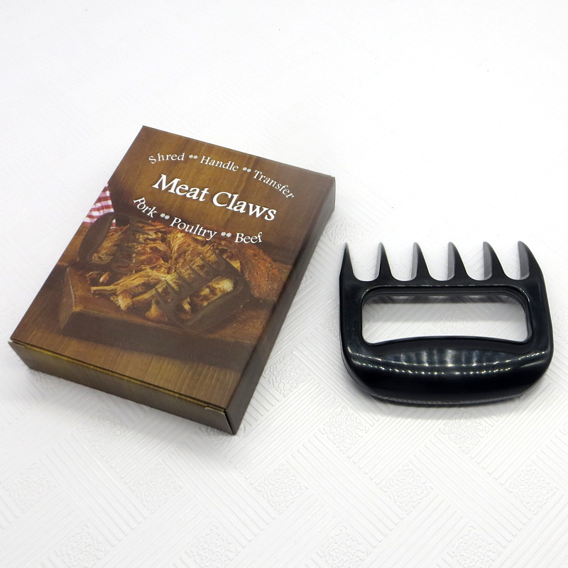 Outdoor Barbecue Shredded Meat Meat Dividing Machine Meat Barbecue Fork Solid Bear Claw Meat Dividing Machine 