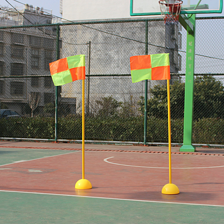 Football Corner Flag Sign Post Checkmark Flag Obstacle Water Injection Corner Flag Training Warning Rod Football Training Equipment Football Corner Flag Sign Post Checkmark Flag Obstacle Water Injection Corner Flag Training Warning Rod Football Training Equipment