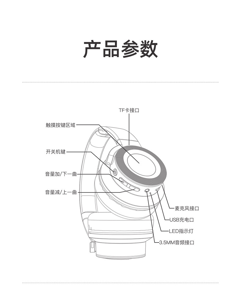 Machine music hall jr-h16 headset wireless touch bluetooth headset 5.0 sports bluetooth headset mobile phone universal