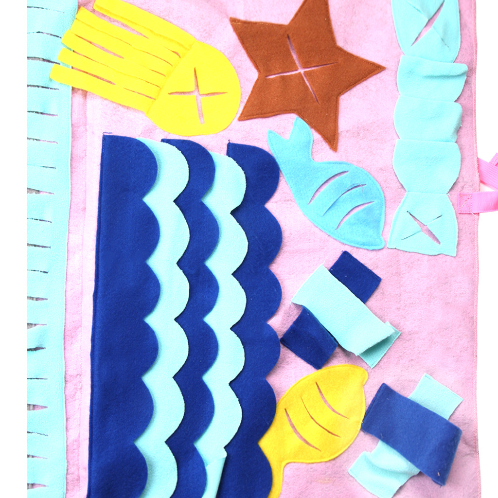 Best Selling Variety of Pet Training Blanket Removable Stitching Dog Sniffing Mat 