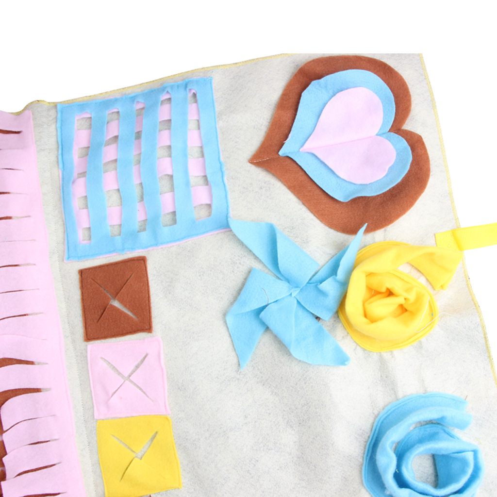Best Selling Variety of Pet Training Blanket Removable Stitching Dog Sniffing Mat 