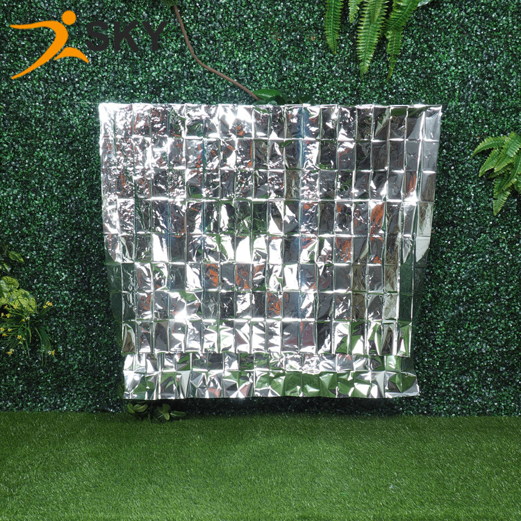Wholesale 130 * 210pet Outdoor Camping Portable Life-Saving Emergency Insulation Blanket Silver Emergency Blanket Survival Blanket