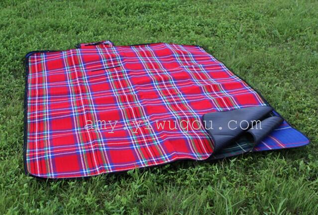 Oxford 150*200 large outdoor picnic mat mat acrylic lattices portable picnic blanket
