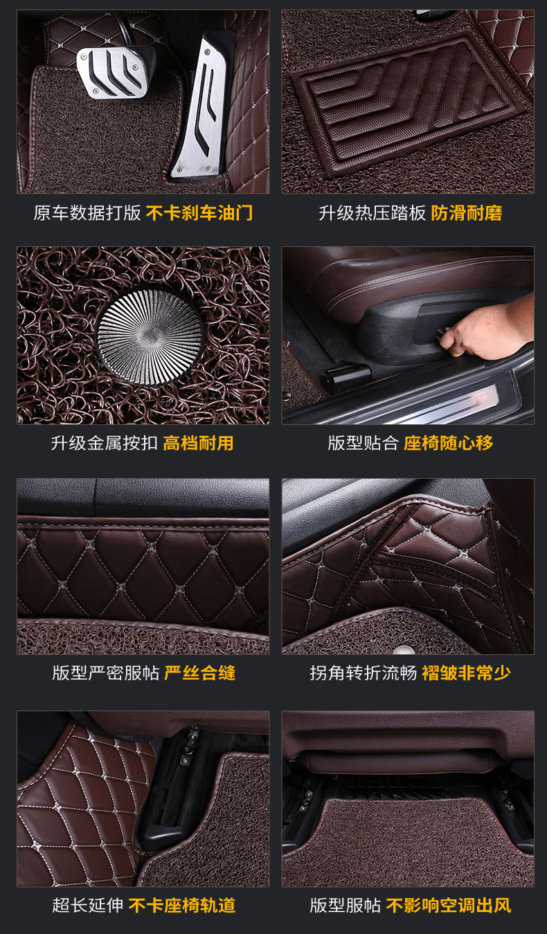 Applicable to Honda Accord CRV Fengfan Civic Crown Road Haoying Car Fully Enclosed Foot Mat One Piece Dropshipping Applicable to Honda Accord CRV Fengfan Civic Crown Road Haoying Car Fully Enclosed Foot Mat One Piece Dropshipping