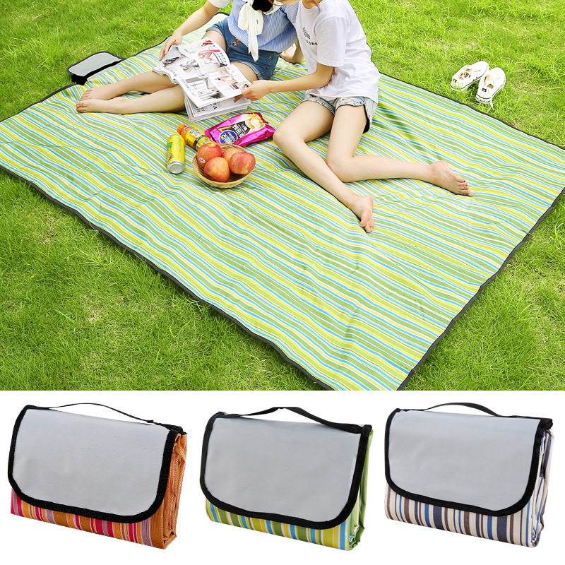 New Picnic Mat Moisture-Proof Mat Outdoor Supplies Tent Mat Grassland Mat Widened Outing Picnic Blanket