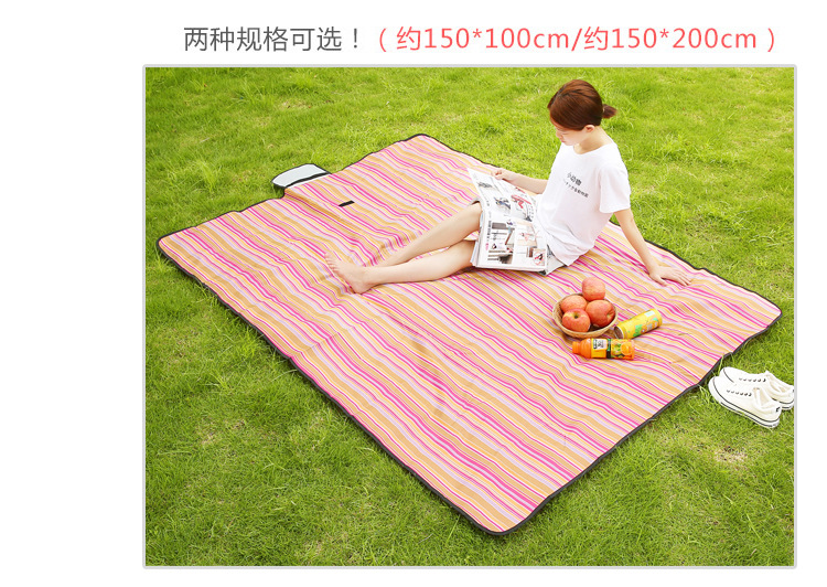 New Picnic Mat Moisture-Proof Mat Outdoor Supplies Tent Mat Grassland Mat Widened Outing Picnic Blanket