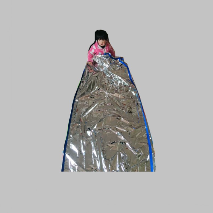 Outdoor Emergency Emergency Blanket Thermal Insulation Life Blanket Emergency Warm Sleeping Bag Factory in Stock Wholesale