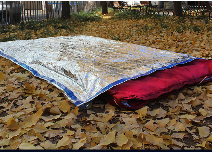 Outdoor Emergency Emergency Blanket Thermal Insulation Life Blanket Emergency Warm Sleeping Bag Factory in Stock Wholesale
