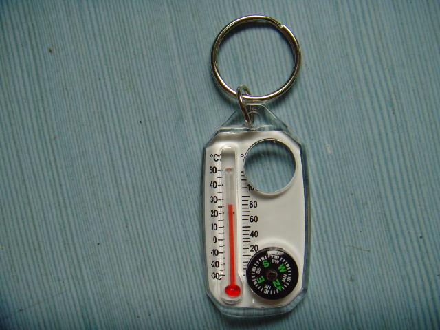 Js - 6884 multifunctional thermometer keyring compass thermometer Js - 6884 multifunctional thermometer keyring compass thermometer