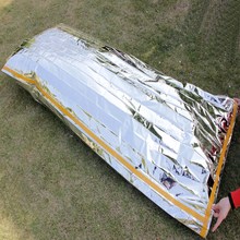 Outdoor Orange Gold Silver Emergency Emergency Blanket Survival Blanket Survival Insulation Blanket Sunscreen Blanket Outdoor Supplies