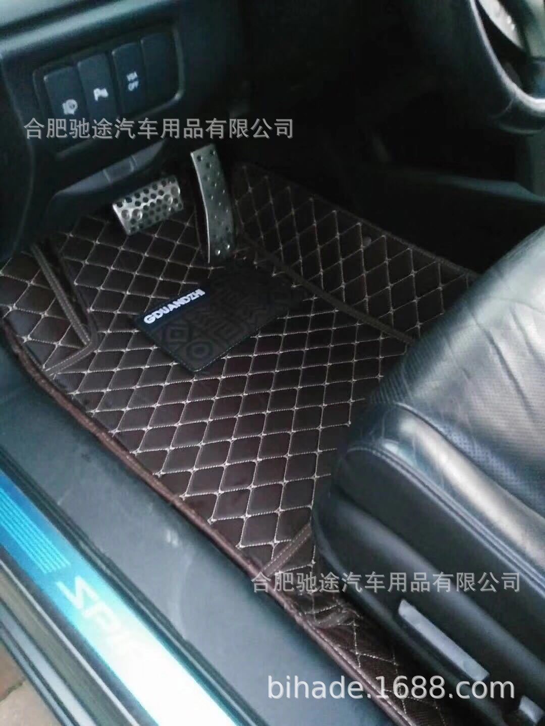 Bihad Car Foot Mat Fully Surrounded 360 Soft Bag Special Car Customization Cross-Border E-Commerce One Piece Dropshipping Factory Wholesale
