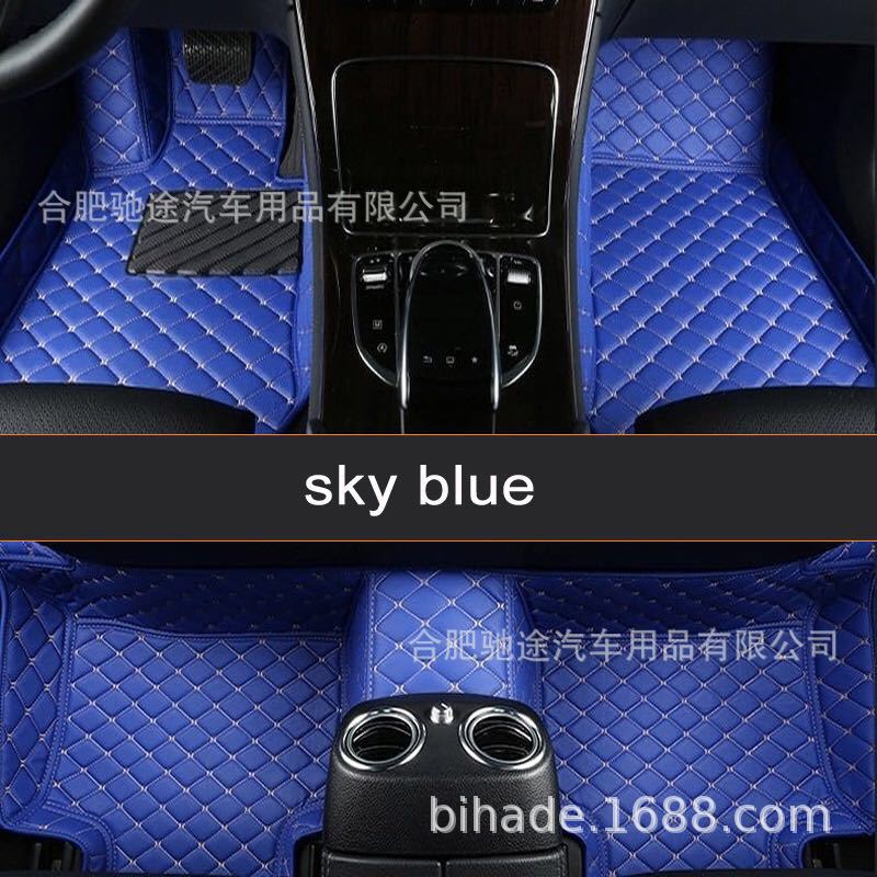 Bihad Car Foot Mat Fully Surrounded 360 Soft Bag Special Car Customization Cross-Border E-Commerce One Piece Dropshipping Factory Wholesale