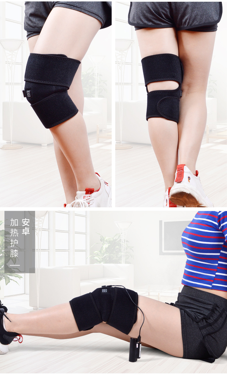 Cross-Border Electric Heating Kneecap Hot Compress Moxibustion Electric Heating Leggings for the Elderly Massage Knees Winter Warm Old Cold Legs Cross-Border Electric Heating Kneecap Hot Compress Moxibustion Electric Heating Leggings for the Elderly Massage Knees Winter Warm Old Cold Legs