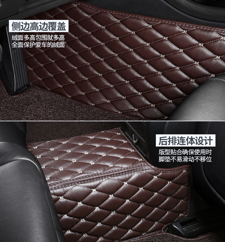 Customized for 21 Porsche Cayenne New Macan20 Panamera Panamerera Car Foot Mat