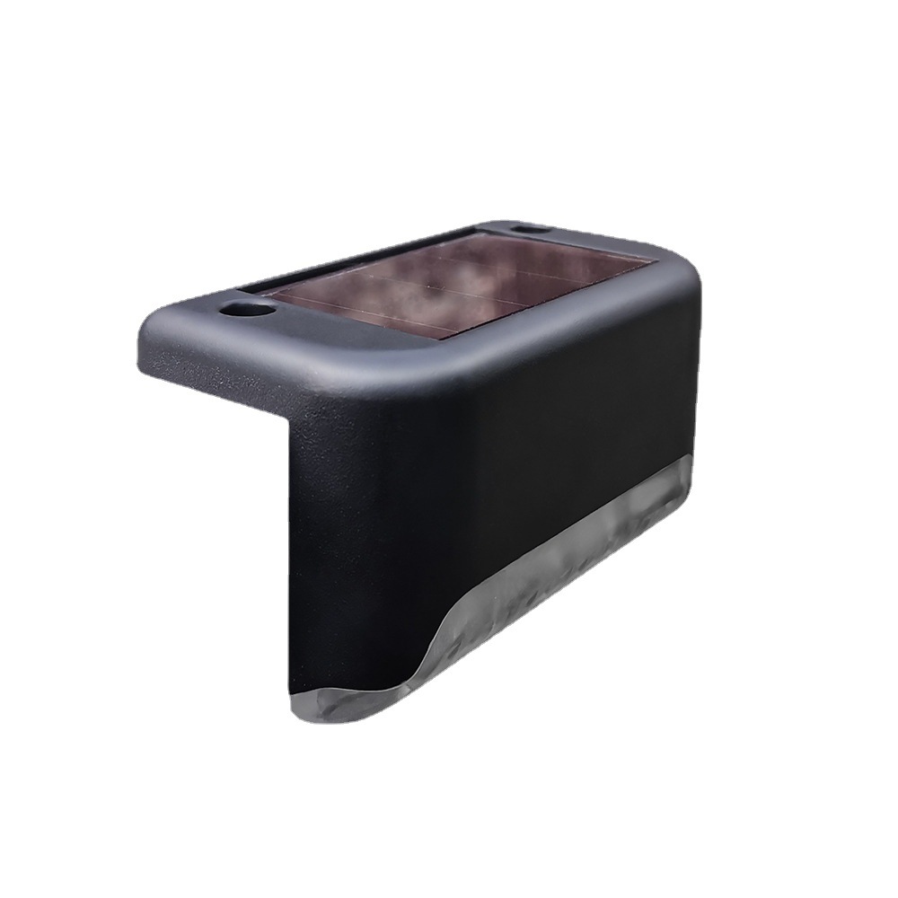 Solar 2led Charging Stair Light Railing Light Step Light Fence Light Wall Lamp Polycrystalline Silicon with Switch Garden Lamp