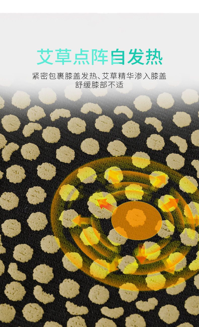 Zeguang Argy Wormwood Lengthened Self-Heating Kneelet Cover Two-Side Elastic Thickened Kneecap Men and Women Elderly Warm Leggings Zeguang Argy Wormwood Lengthened Self-Heating Kneelet Cover Two-Side Elastic Thickened Kneecap Men and Women Elderly Warm Leggings
