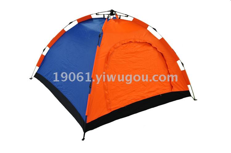 Full automatic tent outdoor double single-layer camping equipment speed open travel tent factory direct sales.